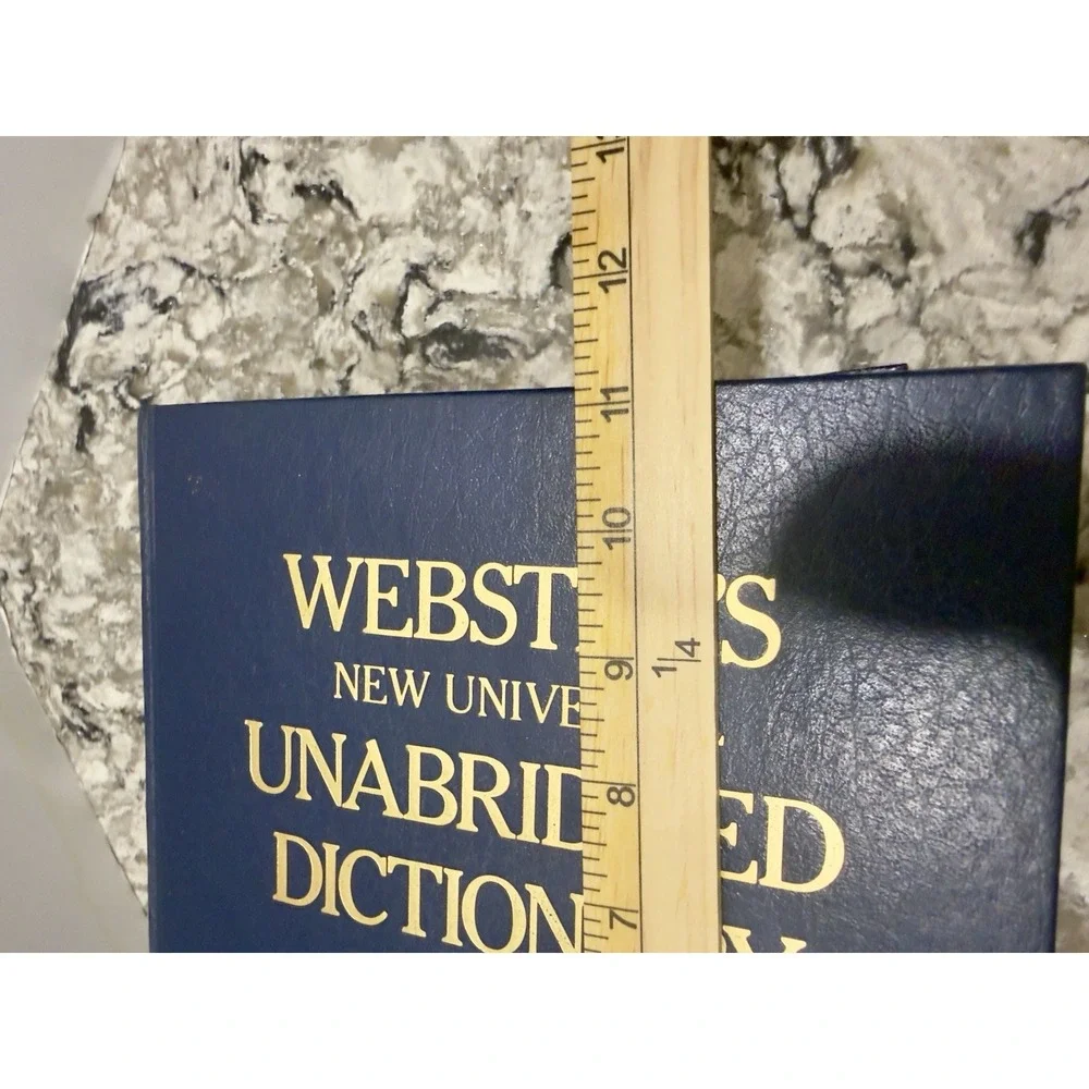 1983 Webster's New Universal Unabridged Dictionary Deluxe 2nd Edition